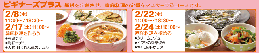ビギナーズプラス カリキュラム