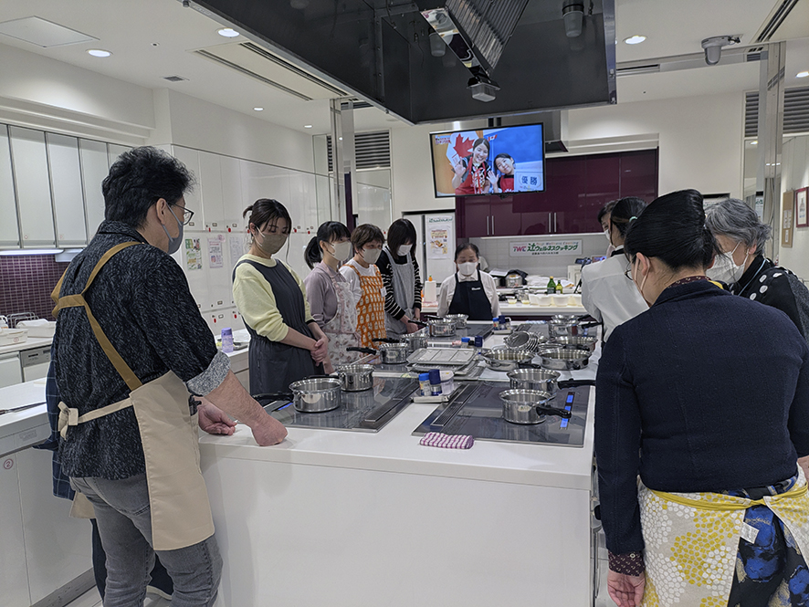 IHクッキングヒーター体験料理教室3