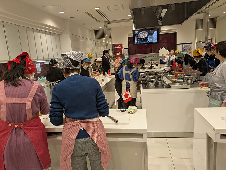 カナダポーク料理教室2